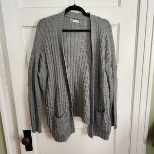 SO Sweater Size Lg Gray